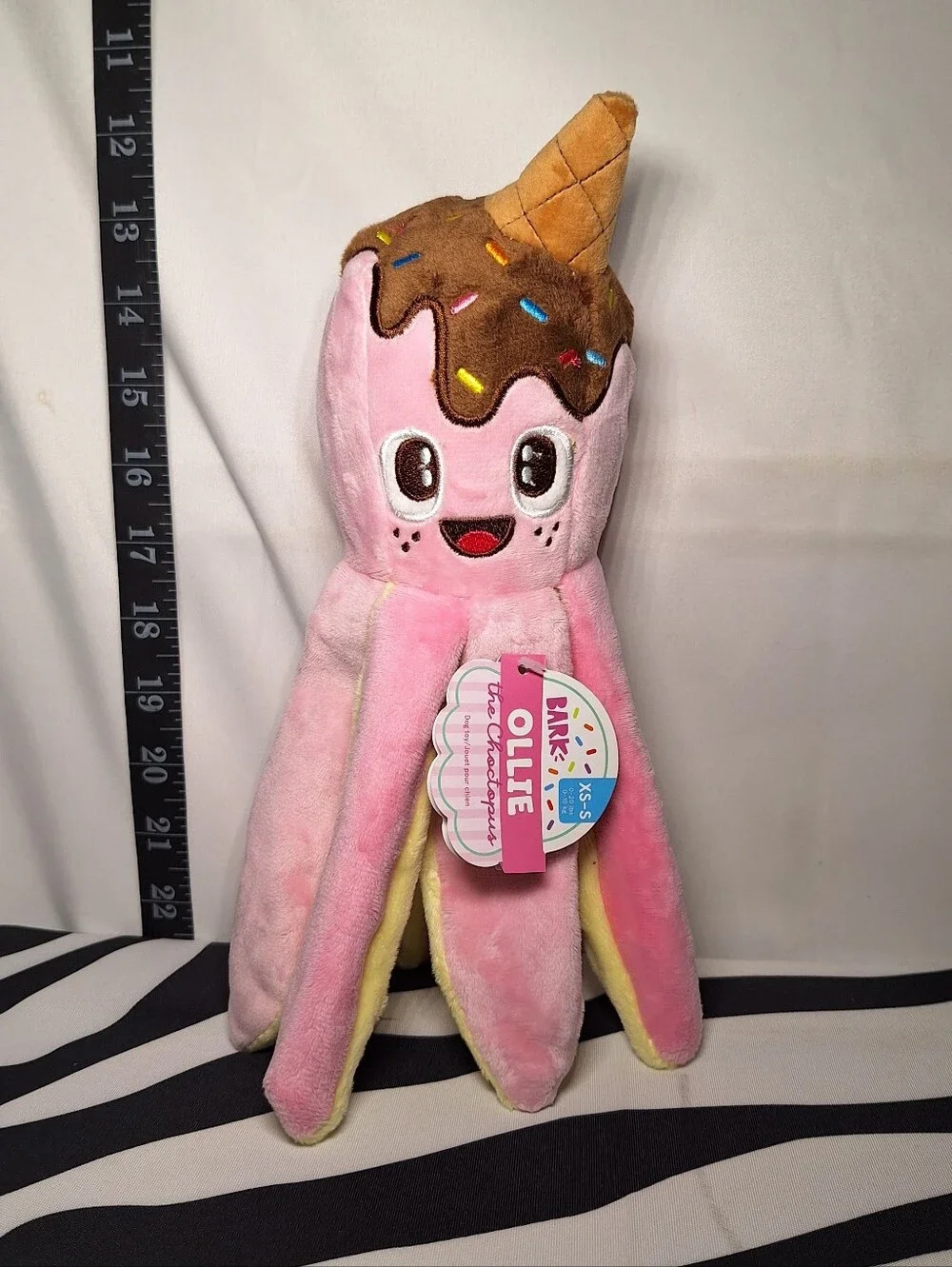 NWT Bark Ollie The Choctopus Dog Toy XS-S